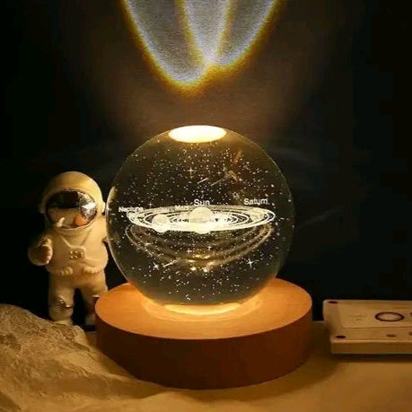 3D CRYSTAL BALL NIGHT LAMP